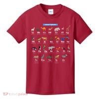 Animal Alphabet Kids T-Shirt thumb 0