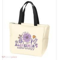 Alzheimer Alzheimers Awareness Dementia Awareness Retro Tote Bag thumb 3