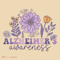 Alzheimer Alzheimers Awareness Dementia Awareness Retro Tote Bag thumb 4