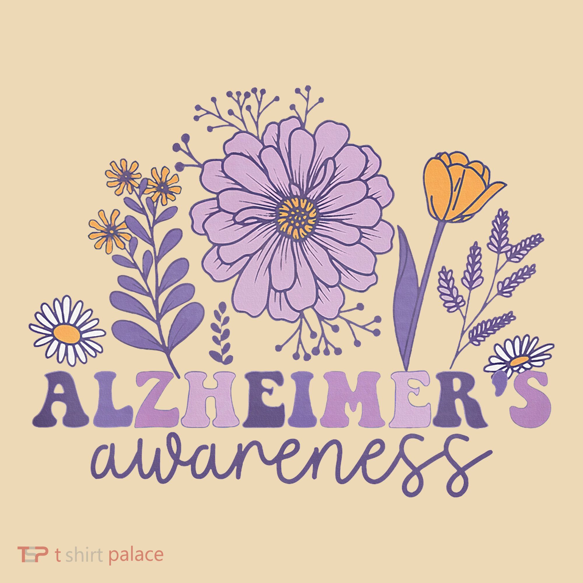 Alzheimer Alzheimers Awareness Dementia Awareness Retro Tote Bag