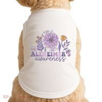 Alzheimer Alzheimers Awareness Dementia Awareness Retro Doggie Tank thumb 0