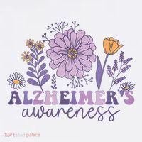 Alzheimer Alzheimers Awareness Dementia Awareness Retro Sweatshirt thumb 3