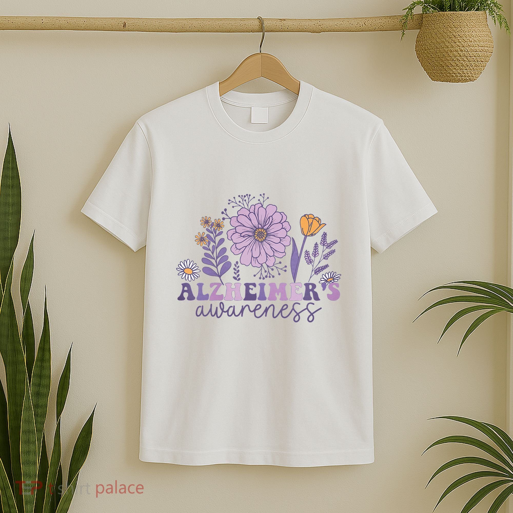 Alzheimer Alzheimers Awareness Dementia Awareness Retro T-Shirt