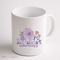 Alzheimer Alzheimers Awareness Dementia Awareness Retro Coffee Mug thumb 1