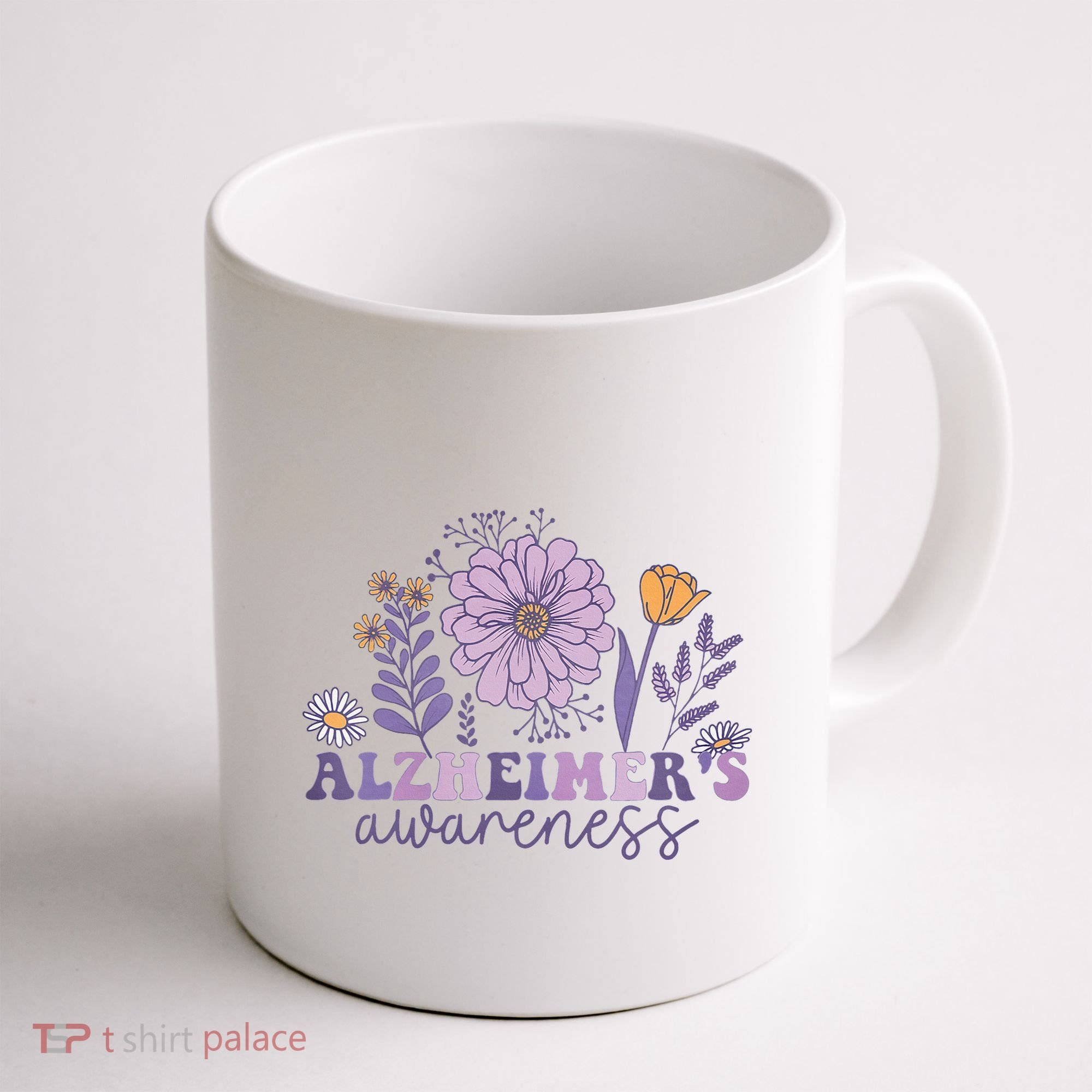 Alzheimer Alzheimers Awareness Dementia Awareness Retro Coffee Mug