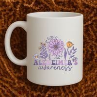 Alzheimer Alzheimers Awareness Dementia Awareness Retro Coffee Mug thumb 2