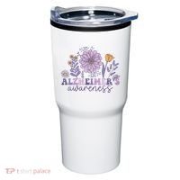 Alzheimer Alzheimers Awareness Dementia Awareness Retro Tumbler thumb 0