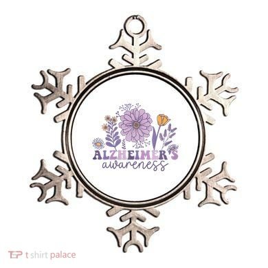 Alzheimer Alzheimers Awareness Dementia Awareness Retro Ornament