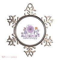 Alzheimer Alzheimers Awareness Dementia Awareness Retro Ornament thumb 0