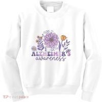Alzheimer Alzheimers Awareness Dementia Awareness Retro Kids Sweatshirt thumb 0