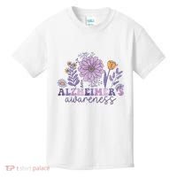 Alzheimer Alzheimers Awareness Dementia Awareness Retro Kids T-Shirt thumb 0