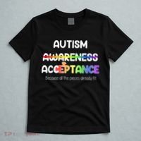Autism Awareness Acceptance All The Pieces T-Shirt thumb 5