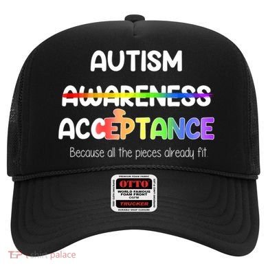 Autism Awareness Acceptance All The Pieces Hat