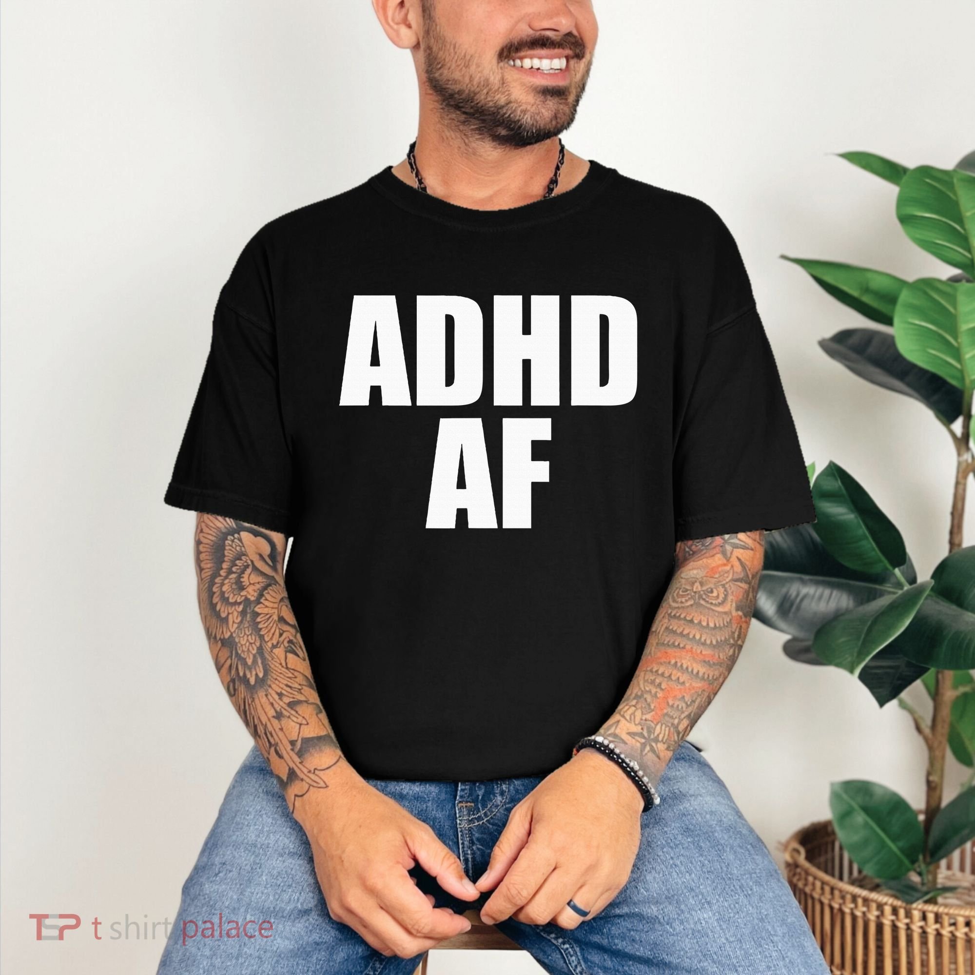 Adhd Af Comfort Colors T-Shirt