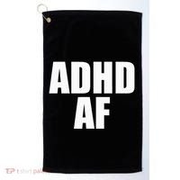 Adhd Af Golf Towel thumb 0