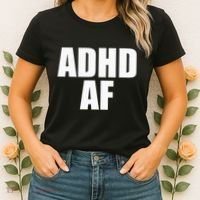 Adhd Af Women's T-Shirt thumb 2
