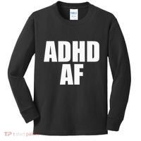 Adhd Af Kids Long Sleeve Shirt thumb 0