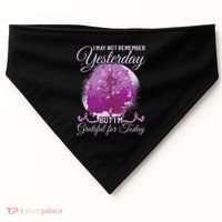 Alzheimers Awareness USA-Made Doggie Bandana thumb 0