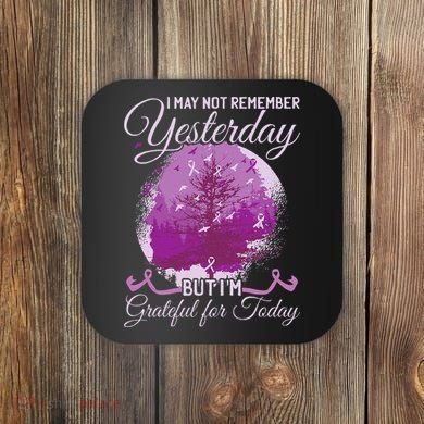 Alzheimers Awareness Coaster