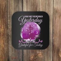Alzheimers Awareness Coaster thumb 0