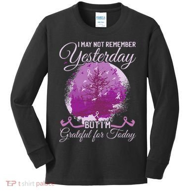 Alzheimers Awareness Kids Long Sleeve Shirt