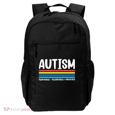 Autism Awareness Acceptance Inspirational Backpack