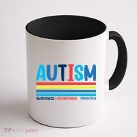Autism Awareness Acceptance Inspirational Coffee Mug thumb 1