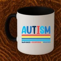 Autism Awareness Acceptance Inspirational Coffee Mug thumb 2