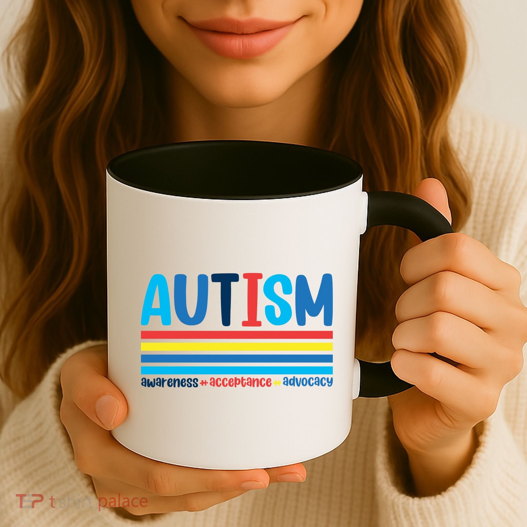 Autism Awareness Acceptance Inspirational Coffee Mug