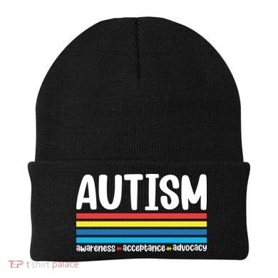 Autism Awareness Acceptance Inspirational Beanie