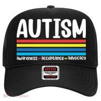 Autism Awareness Acceptance Inspirational Hat thumb 0