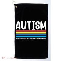 Autism Awareness Acceptance Inspirational Golf Towel thumb 0