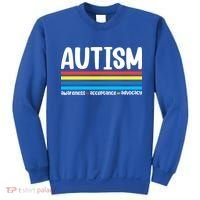 Autism Awareness Acceptance Inspirational Sweatshirt thumb 0