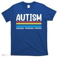 Autism Awareness Acceptance Inspirational T-Shirt thumb 0