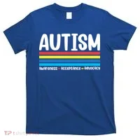 Autism Awareness Acceptance Inspirational T-Shirt thumb 0