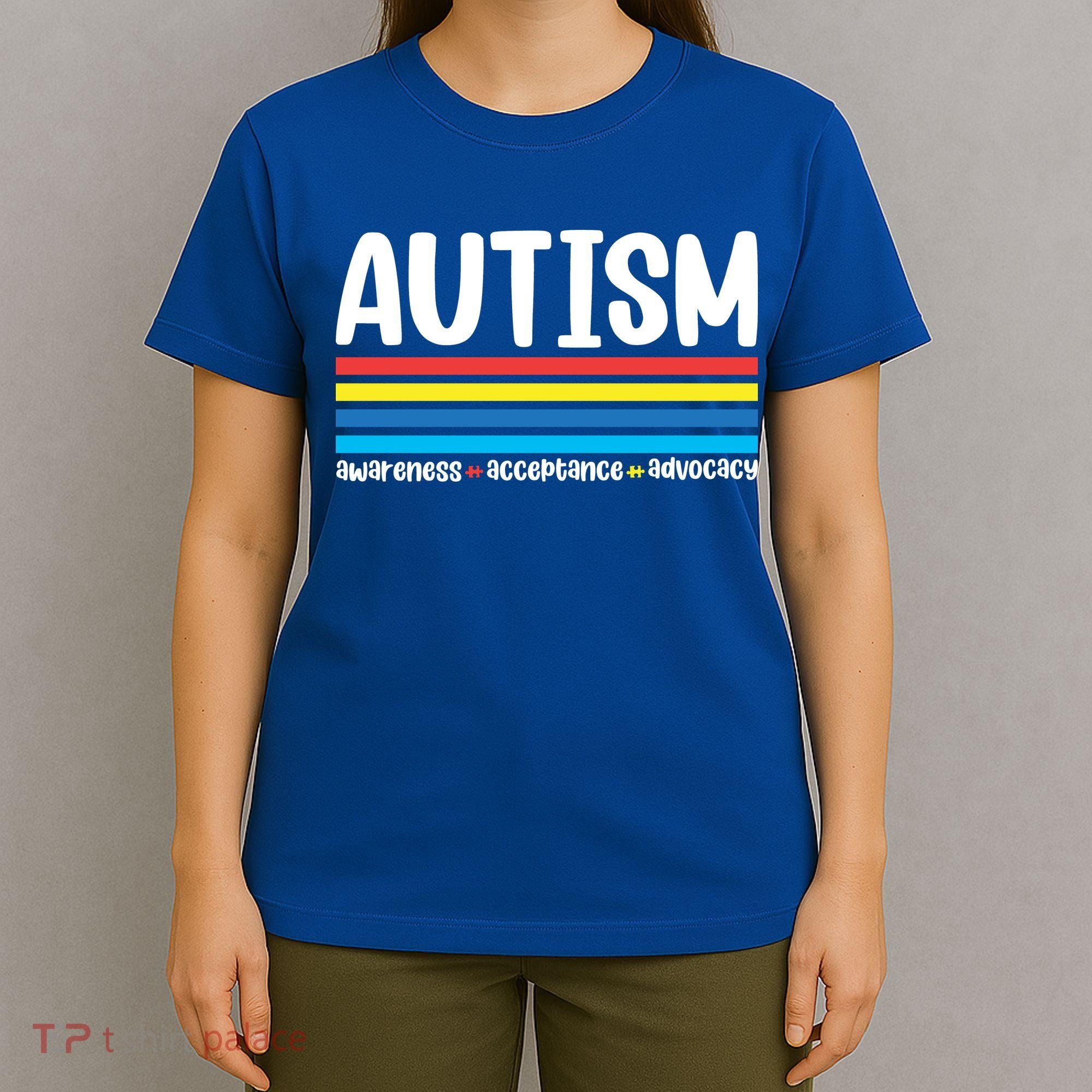 Autism Awareness Acceptance Inspirational T-Shirt
