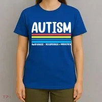 Autism Awareness Acceptance Inspirational T-Shirt thumb 4
