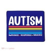 Autism Awareness Acceptance Inspirational Mousepad thumb 0