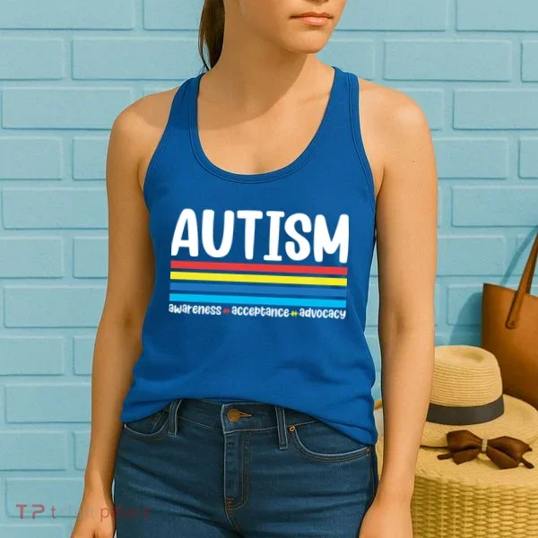 Autism Awareness Acceptance Inspirational Women's Tank Top