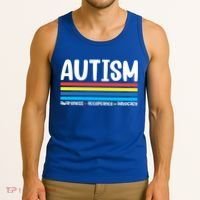 Autism Awareness Acceptance Inspirational Tank Top thumb 3