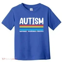 Autism Awareness Acceptance Inspirational Toddler T-Shirt thumb 0