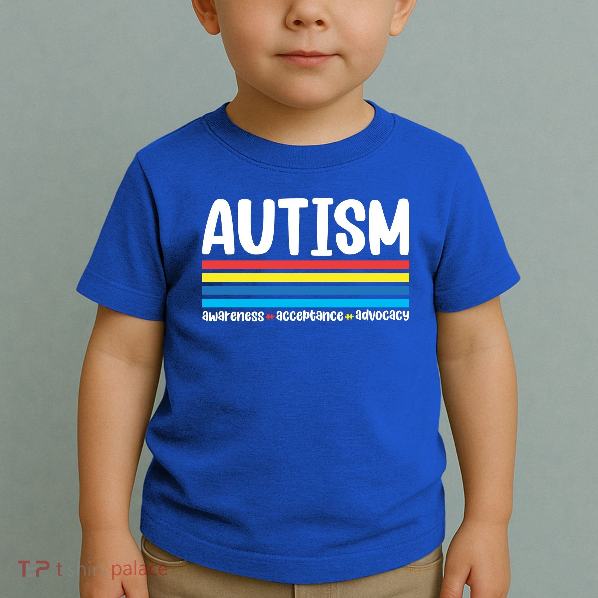 Autism Awareness Acceptance Inspirational Toddler T-Shirt