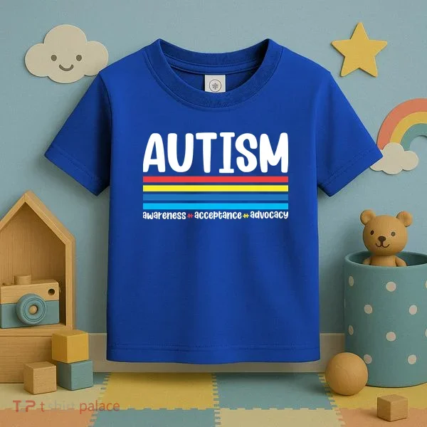 Autism Awareness Acceptance Inspirational Toddler T-Shirt