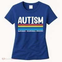 Autism Awareness Acceptance Inspirational Women's T-Shirt thumb 0