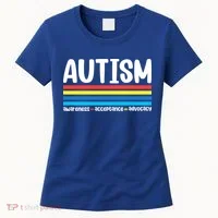 Autism Awareness Acceptance Inspirational Women's T-Shirt thumb 0