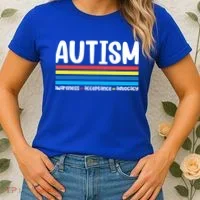 Autism Awareness Acceptance Inspirational Women's T-Shirt thumb 2