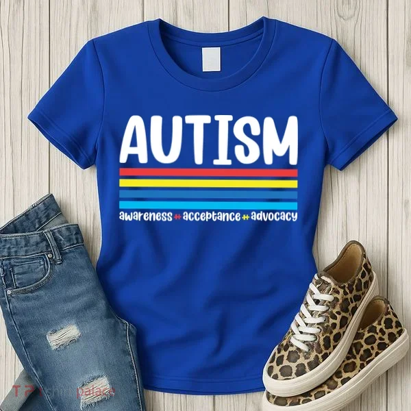 Autism Awareness Acceptance Inspirational Women's T-Shirt