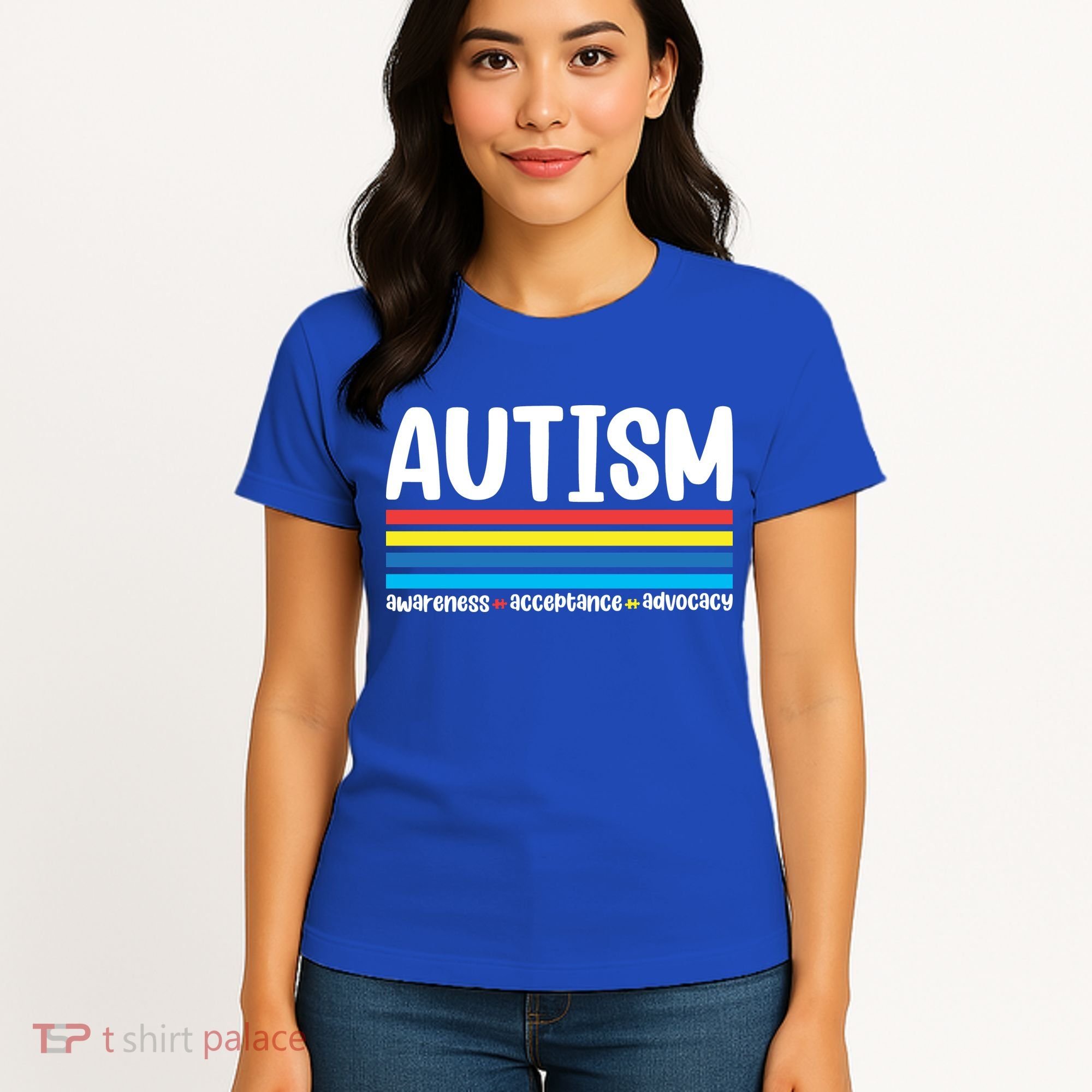 Autism Awareness Acceptance Inspirational Women's T-Shirt