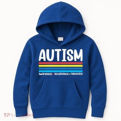 Autism Awareness Acceptance Inspirational Kids Hoodie