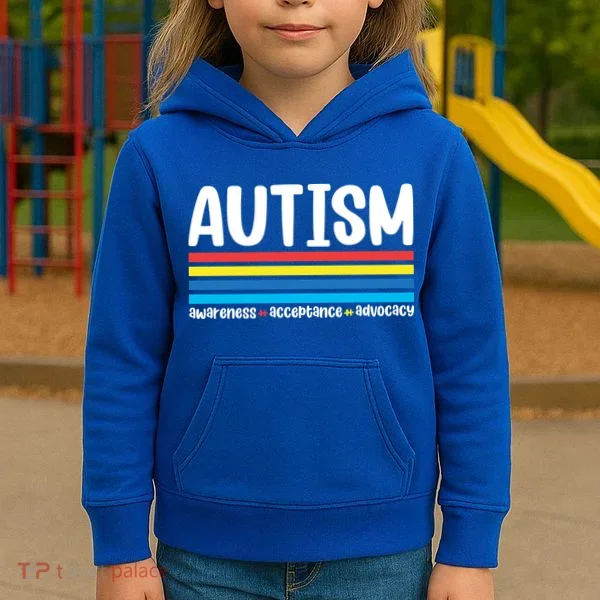 Autism Awareness Acceptance Inspirational Kids Hoodie